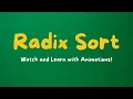 Learn Radix Sort Algorithm Fast No More Confusion Just Clear Animations