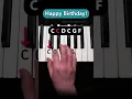 Download Lagu HAPPY BIRTHDAY TUTORIAL (easy piano) 🎹