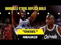 Shaquille O Neal Diesel replica build on NBA 2K23