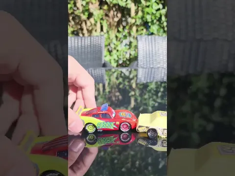 Rescuing cars characters with race and rescue lightning McQueen