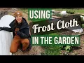 Using Frost Cloth and Hoops in the Garden