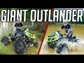 My HUGE Can-Am Outlander Goes To MUD-BASH