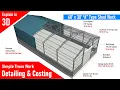 Simple Roofing Shed Work - Truss Work of 60 x 30 feet