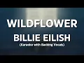 Download Lagu Wildflower - Billie Eilish (Karaoke with Backing Vocals)