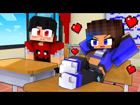 Video Thumbnail: Virei o NAMORADO da VALENTONA no Minecraft