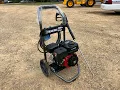2021 Black Max 2500 Gas Powered Portable Pressure Washer SN252 Lot