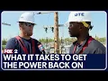DTE Energy shows the training process for what it takes to get the power back on
