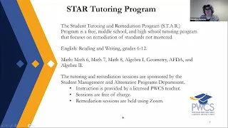 PWCS Family Engagement Series - Nontraditional Programs at a Glance