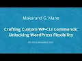 Crafting Custom WP-CLI Commands Unlocking WordPress Flexibility