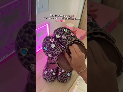 I love being a girl mom! π©· Obsessed with these matching mommy and me crocs ππ©°ππβ¨