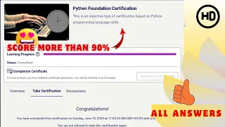 Python Foundation Certification Exam Solution Infosys Springboard 6 0 Answers Revealed
