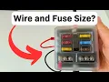 How To Wire a DC Fuse Box Fuse and Wire Sizes