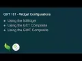 GXT 101 - Widget Configurations