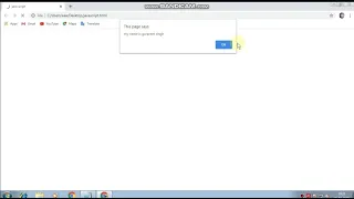 Copa Practical Topic - Java Script Part-1 simple program in JavaScript alert box document