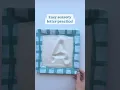 Sensory letter practice activity idea with sugar or salt Just trace and shake to erase