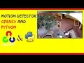 Motion Detection opencv and python
