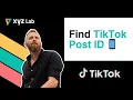 Find TikTok Post ID