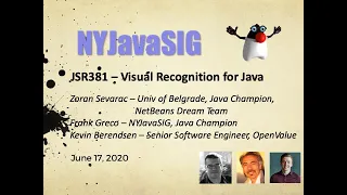JSR381 Visual Recognition for Java