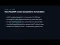 Custom Exception Handlers - FastAPI for Developers