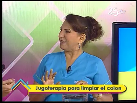 Jugoterapia para limpiar el colon