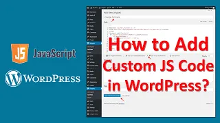 How to Add Custom JS in WordPress How to Add JS Code in WordPress Add Particle JS ADINAF Orbit