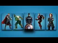 Avengers Cards Using CSS and JS Accordions Coding ARK