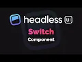 Headless UI with React Tutorial - Switch Toggle Component 2020 TailwindCSS