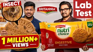 Britannia NutriChoice Lab Test 😱 “0% Maida”… But 100% INSECTS?! 🪲🔬