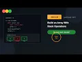 Build an Array With Stack Operations LeetCode 1441 Python Solution