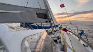 I tried to sail to Portsmouth but the current spat me out