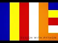 Python create sri lanka buddhist flag with python turtle python design beginners beginners