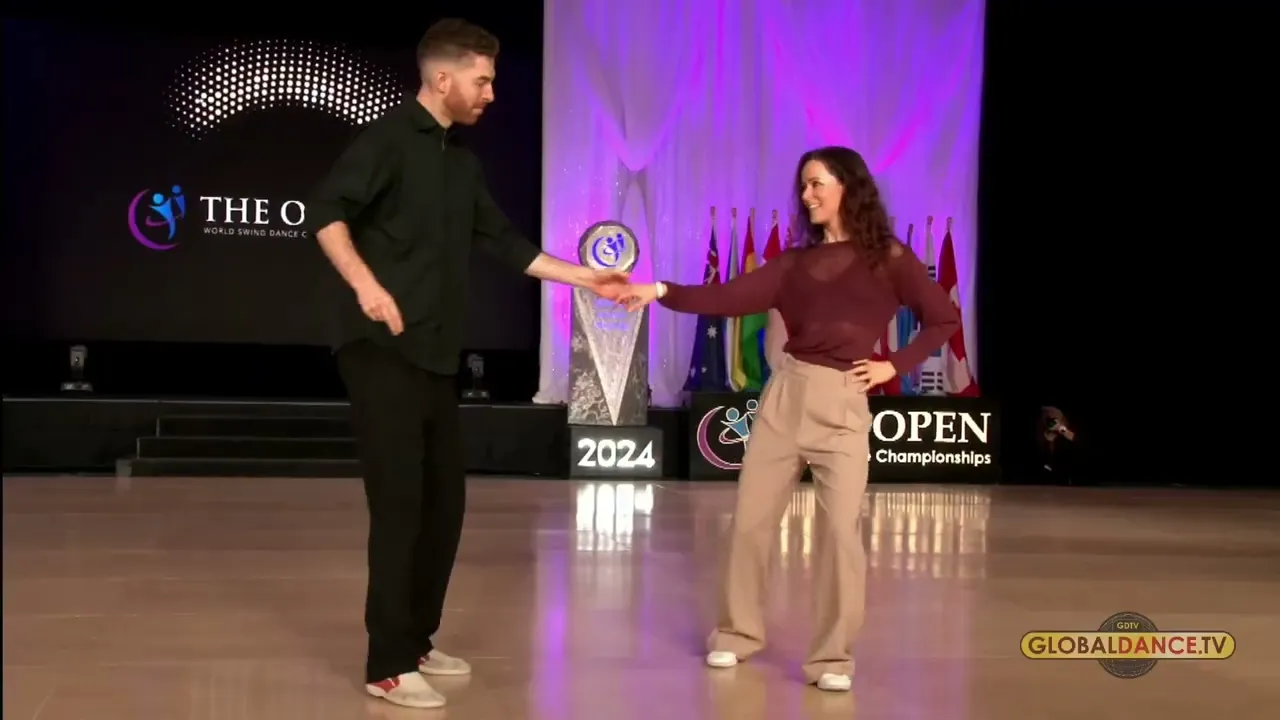 Aidan Keith-Hynes and Anna Wallace - Jack & Jill Swing - All Star Finalist - The Open 2024