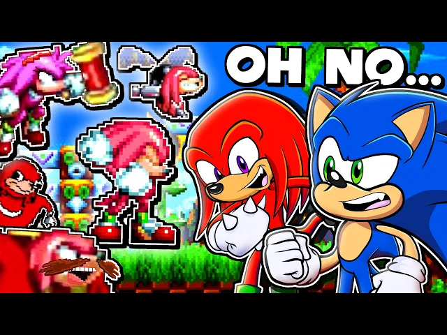 Download MP3 🔴💨 TOO MANY KNUCKLES!! - Sonic & Knuckles Play Sonic Mania & Knuckles PLUS KNUCKLES MOD!!