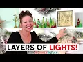 Light-Filled Village Shadow Box DIY Easy Secrets For Adding Lights