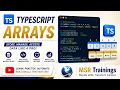Typescript Arrays Session 5 - Master Playwright with Typescript
