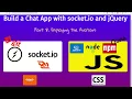Build a Chat App with socket io and jQuery Part 8