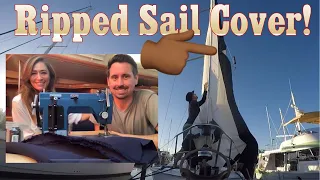 Ep 2:Canvas Repair on S/V Bye Felicia