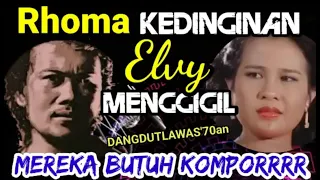 Download RHOMA \u0026 ELVY MENGGIGIL SENDIRIAN. HARUSKAH MEREKA DISATUKAN SAJA  MP3