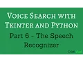 Voice Search with Tkinter and Python - 6