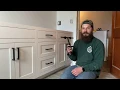 Shaker Cabinet handle installation with the Cabinet Hardware Jig True Position Tools