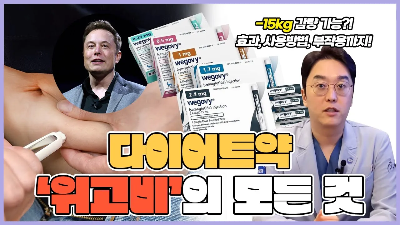 지금 가장 핫한 비만약 '위고비' 국내출시일, 효과, 사용법, 부작용 총정리! (feat.삭센다, 오젬픽)