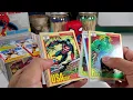 Unboxing Marvel Universe Series 2 Booster Box - 1991 Trading Cards