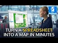 Create a Map From Your Own Data in Maptitude
