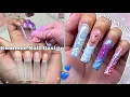 HOW TO DO GEL X NAILS AT HOME GEL X NAILS FOR BEGINNERS SUMMER NAIL DESIGN Nail Tutorial