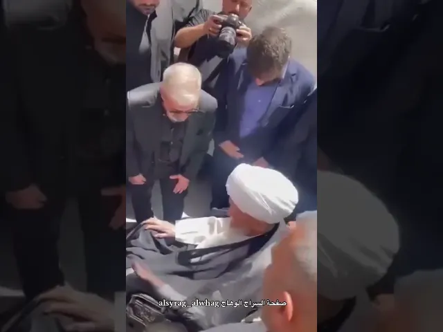 ⁣عاجل  حضور المرجع الشيخ محمد اسحاق الفياض مجلس عزاء السيد محمد علي بحر العلوم