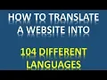 How To Make A Website Multilingual - Translate Your Website The Easy Way