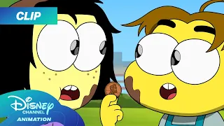 Cricket & Tilly's Metal Detector Treasure Hunt! 🪎| Big City Greens Season 5 | Disney Channel