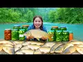 Download Lagu How to make pickled mustard greens and harvest a huge school of fish to sell at the market