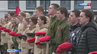 Сегодня в омском кадетском корпусе стартовала «Эстафета Памяти»