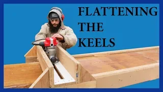 Acorn to Arabella – Journey of a Wooden Boat – Episode 27: Flattening the Keels